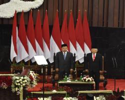 PRESIDEN JOKOWI SAMPAIKAN UCAPAN T