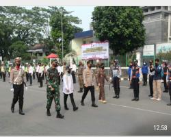 Polres Lebak melaksanakan Apel Gelar P