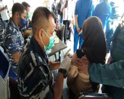 TNI AL BANTEN Gelar Vaksinasi Usia 611