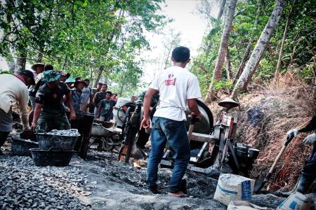 HASIL KERJA TMMD DAN GOTONG ROYONG DEN