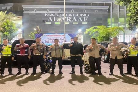 PASTIKAN MALAM TAKBIR AMAN, KAPOLR