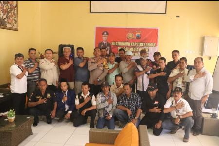POLRES DEMAK GELAR SILATURAHMI BERSAMA