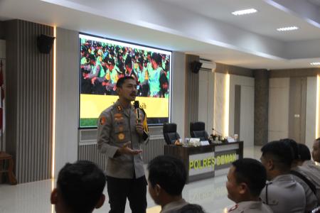 KAPOLRES DEMAK JELANG  PILKADA TNI POL