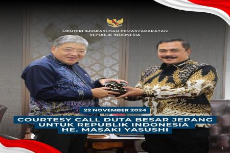 KUNJUNGAN KEDUTAAN BESAR JEPANG BE