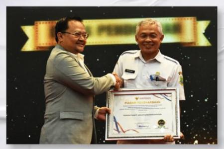 RSUD Banten Raih Penghargaan Zona Hija