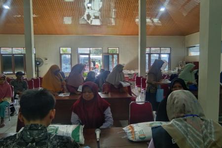 Penyaluran Bapang Di Desa Tlahab Kidul