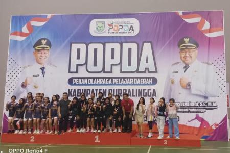 Pahlawan Sekolah SMP Negeri 2 Purbalingga POPDA 2025