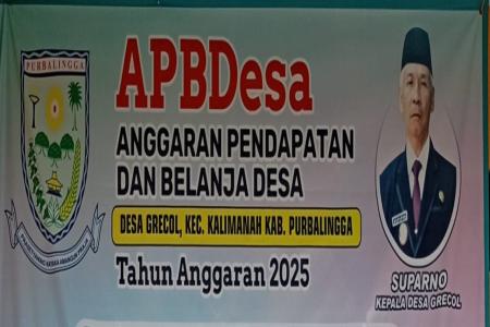 Pemerintah Desa Grecol Resmi mempublik