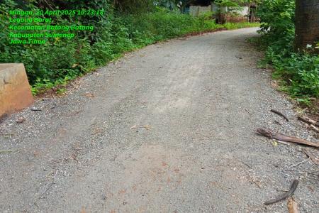 Proyek Pengaspalan di Legung Barat di 