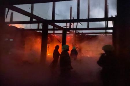 KEBAKARAN MELANDA MASJID PONDOK PE