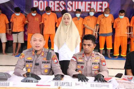 POLRES SUMENEP BONGKAR KASUS DUGAA