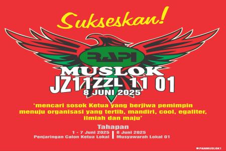 Jelang Muslok RAPI Lokal 01 Adakan Pen