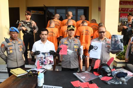 Polisi Berhasil Amankan 91 Orang Didug