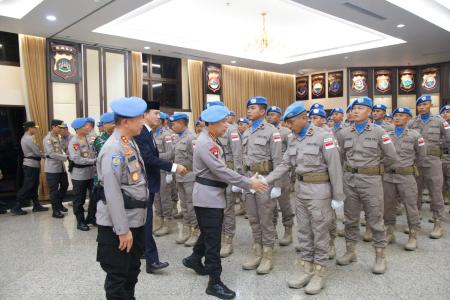 Kapolri Lepas Satgas FPU 7 MINUSCA dal