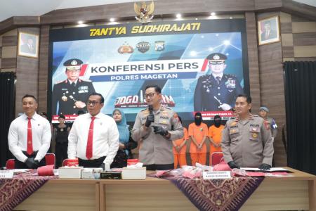 Polres Magetan Berhasil Amankan Komplo