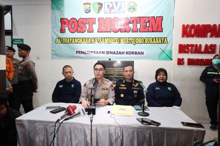 POLDA JATIM PASTIKAN PROSES IDENTI