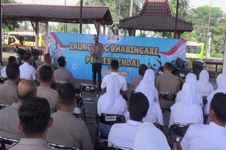 Polres Kendal Luncurkan Program BhabinCare Kawal MBG Cegah Keracunan M